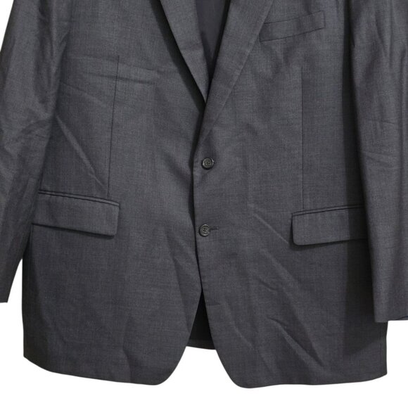 Lauren Ralph Lauren Gray Single Breasted Wool Blazer Sz 48L - Picture 3 of 12
